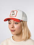 Бейсболка GOORIN BROTHERS арт. 101-2401 (красный / белый)